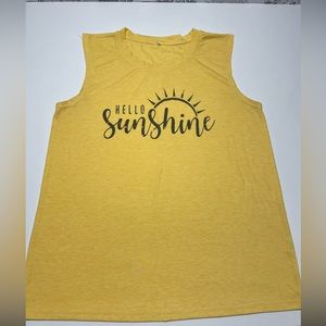 Hello Sunshine tank